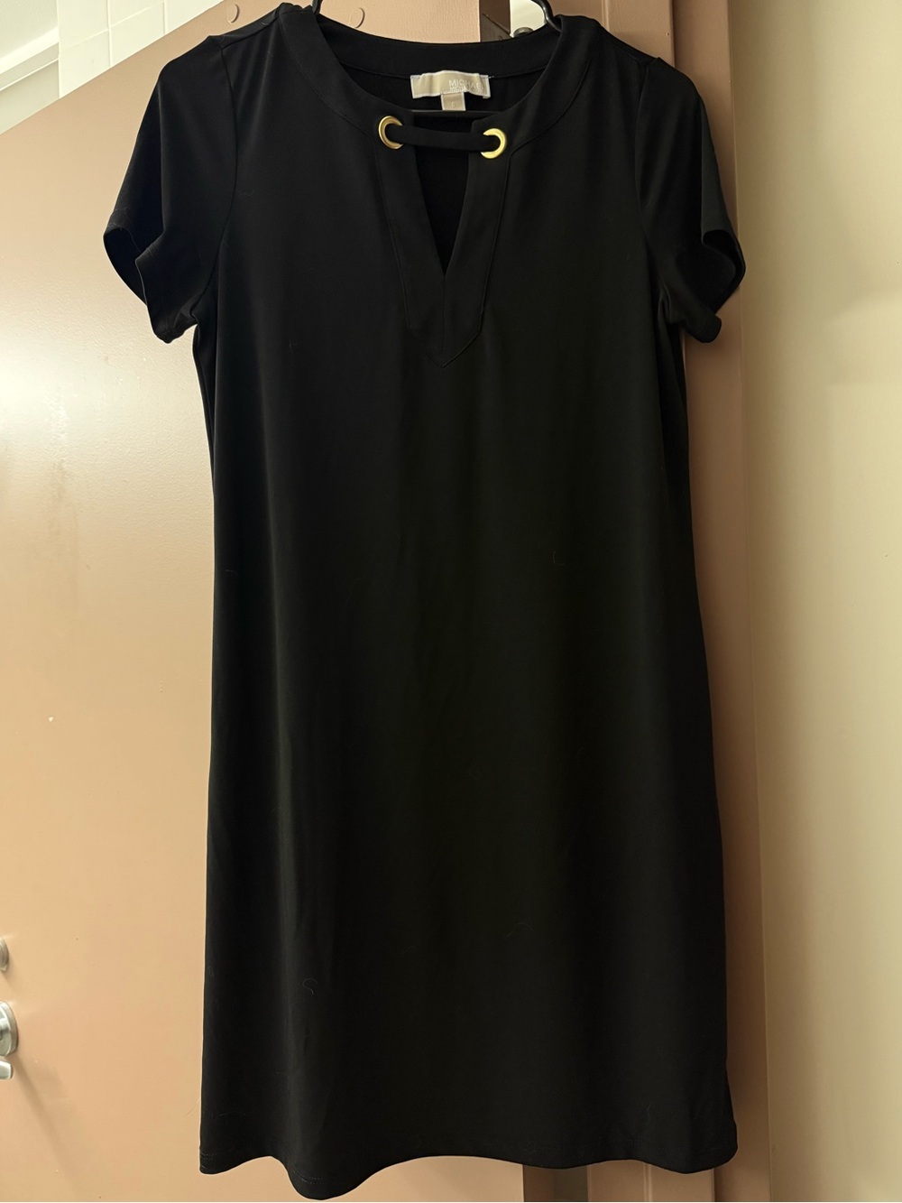 Michael Kors Black Short Sleeve Dress